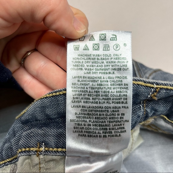 Levis 514 Slim Straight Fit Jeans Mens Light Silver Wash Denim Size 32x34 - Picture 3 of 13